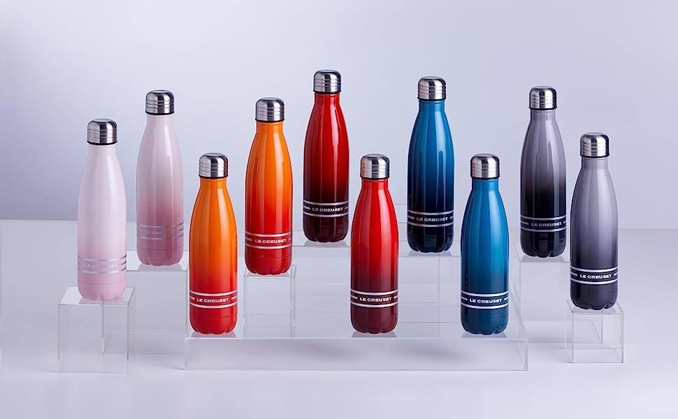 Bình giữ nhiệt Le Creuset 500ml (xanh, đỏ, hồng)