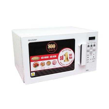 Lò Vi Sóng Nướng Điện Tử Sharp Có Nướng R-678Vn(W)