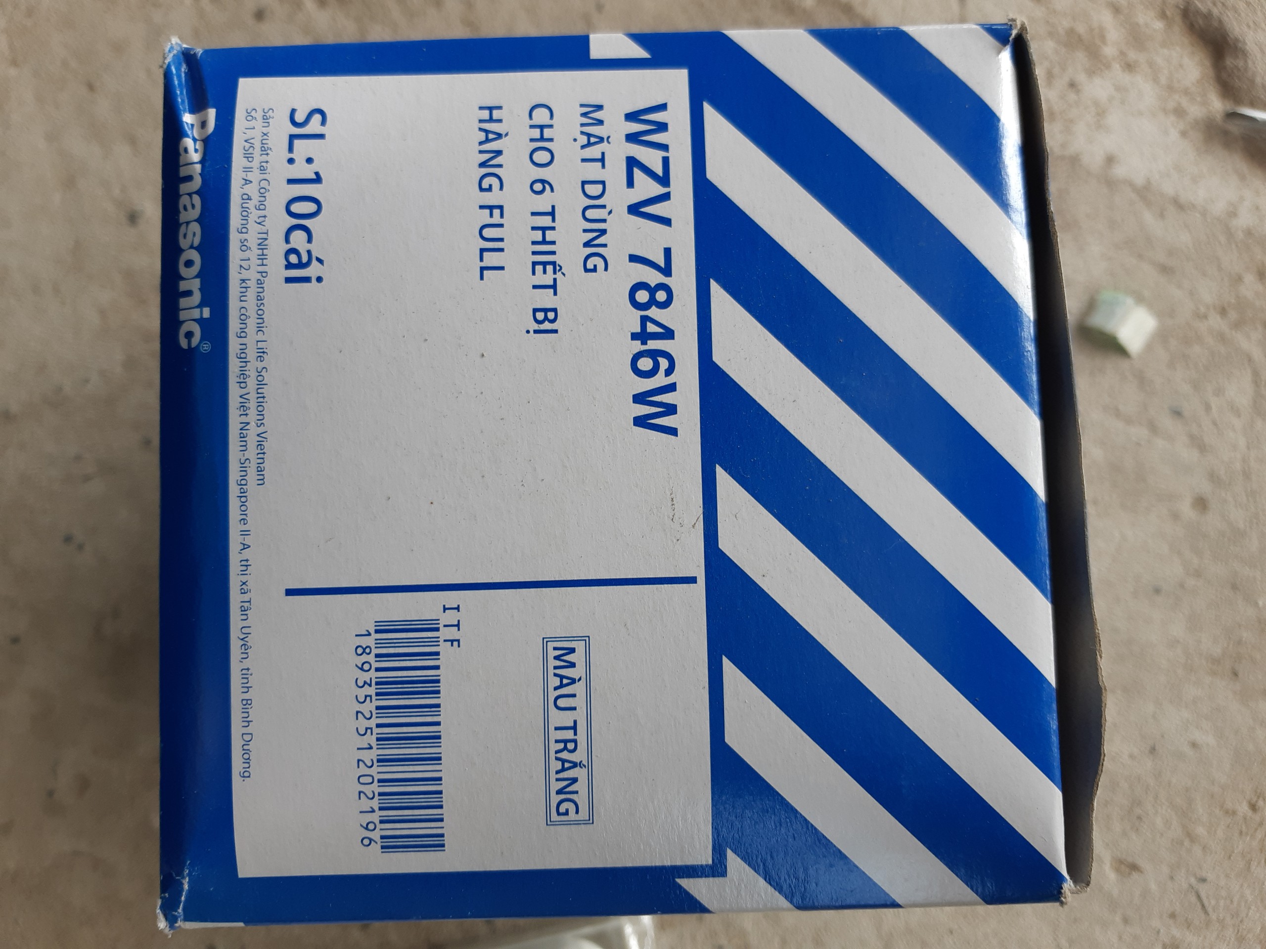 Mặt 6 thiết bị PANASONIC WZV 7846W
