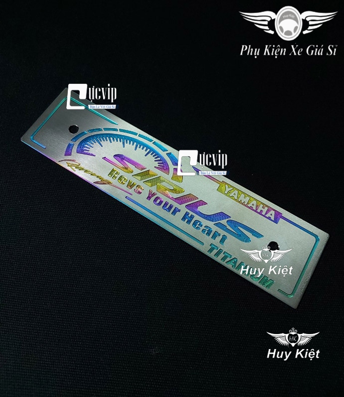 [HCM]Bảng Tên Sirius Titan (Mẫu Titan Điện Phân) MS3489