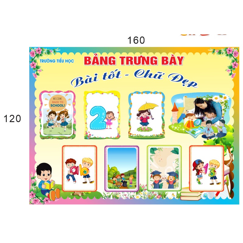 TRANH TIỂU HỌC - BẢNG TRUNG BÀY