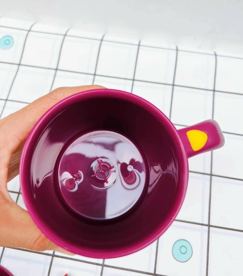 (tặng pin ) Cốc tự động khuấy glucema không dùng muỗng loại tốt - ly tự khuấy - cốc tự khuấy không dung thìa - ly tu khay - coc tu khuay