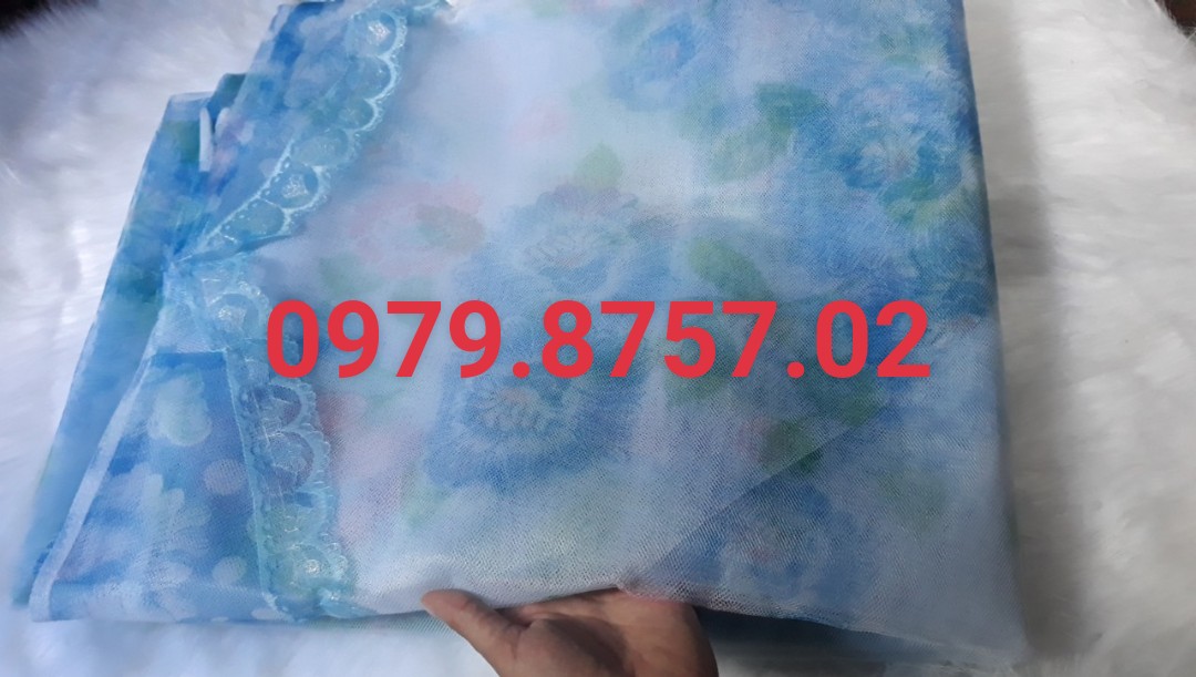 Mùng ngủ tuyn hoa 1m2x2m