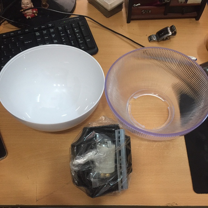[HCM]ĐÈN TRỤ CỔNG NGOÀI TRỜI TRÒN PHI 20CM ACUMEN