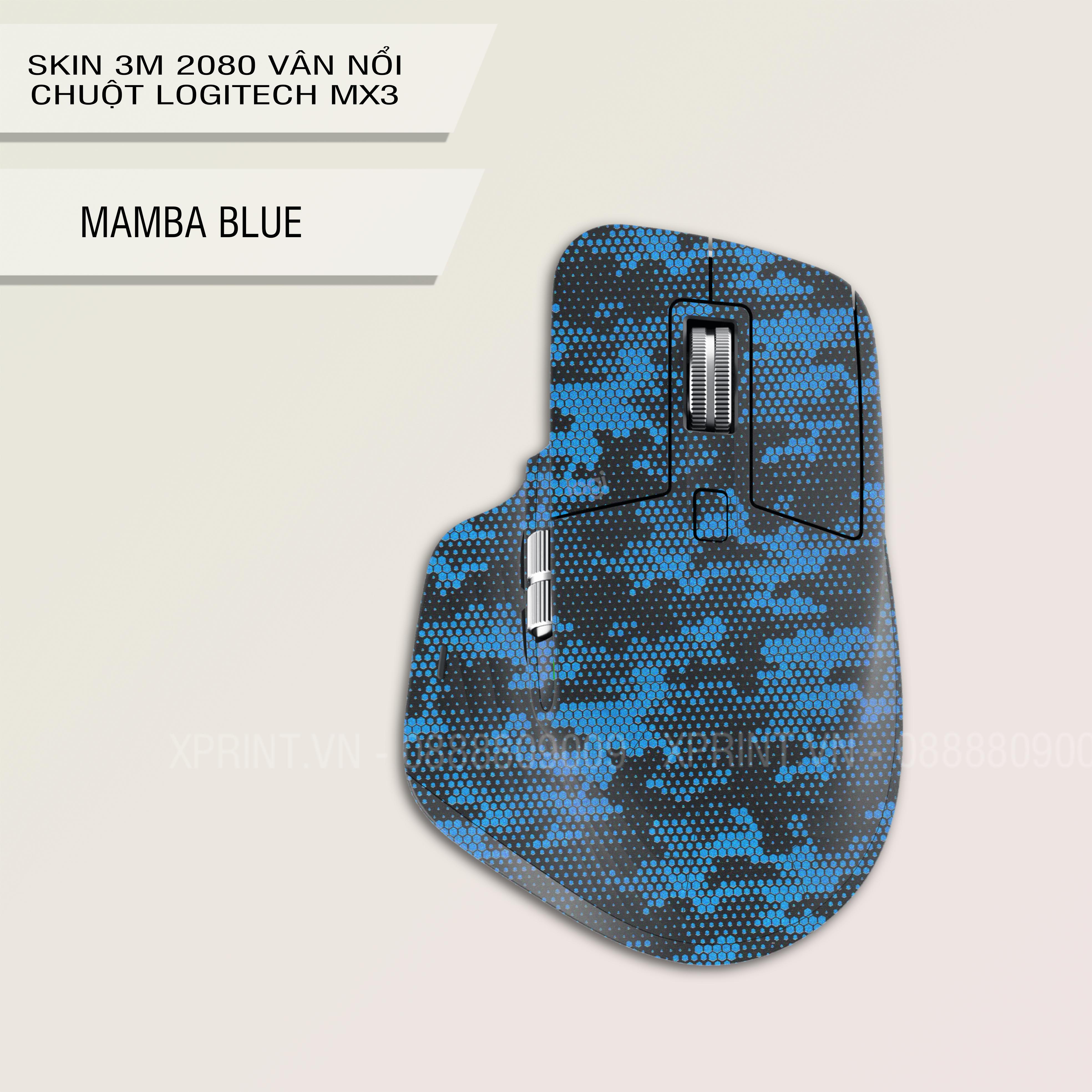 Miếng dán, skin 3M vân nổi 2080 chuột logitech MX Master 3/3s, MX Master 2/2s