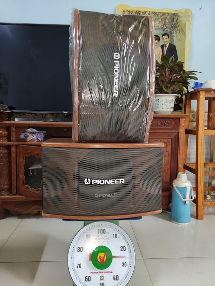 Loa Karaoke và nghe nhạc PIONEER CS-5590A,8ôm, 250w, Bas 25 cm từ kép, Madein Thái Lan, Chất lượng cao, màu vân gỗ trang trí đẹp, một đôi hai chiếc.