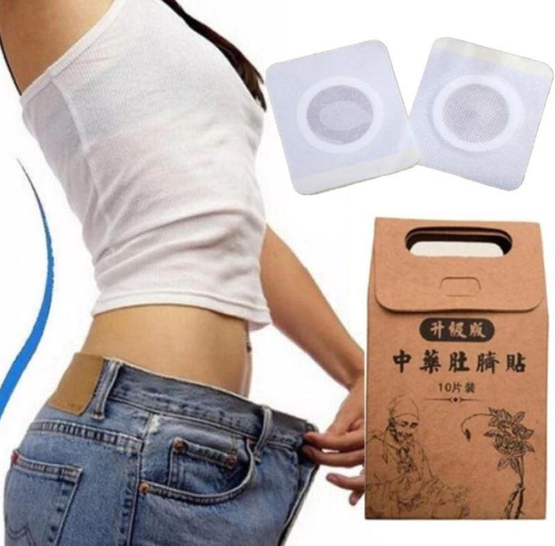 10 patch dán giảm cân dán rốn tan mỡ trung y slimming patch - có thể giảm cân dễ dàng khi bạn chìm vào giấc ngủ