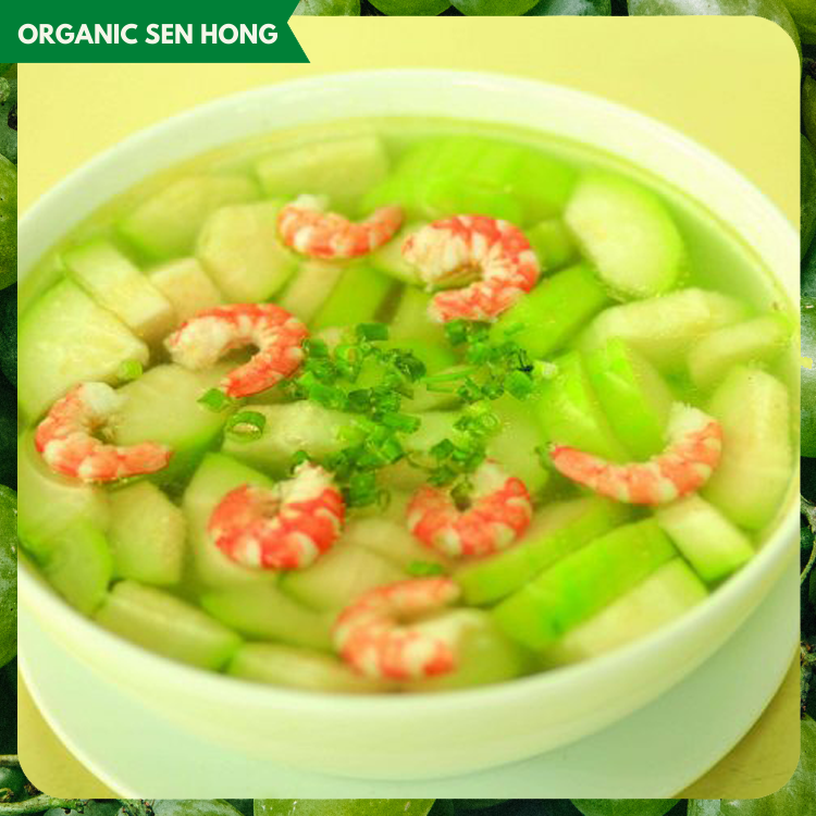 Bí xanh  Sen Hồng (1-1,2kg)