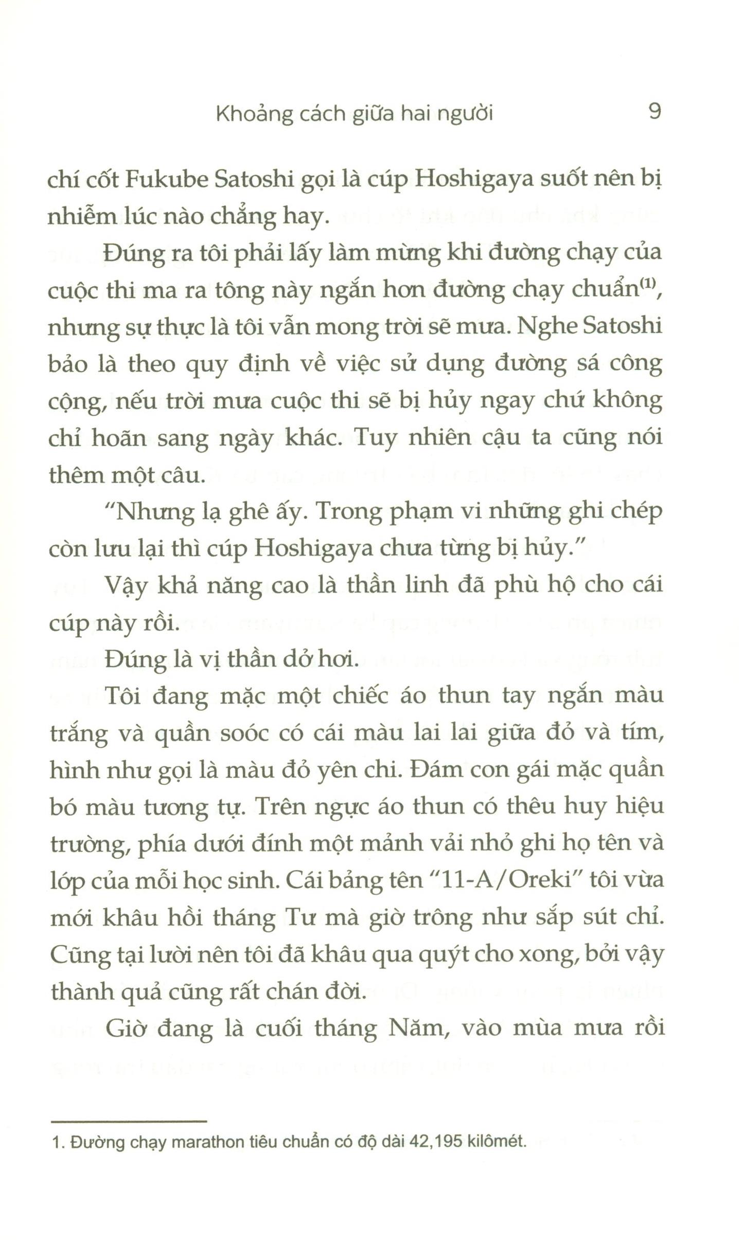 Khoảng Cách Giữa Hai Người