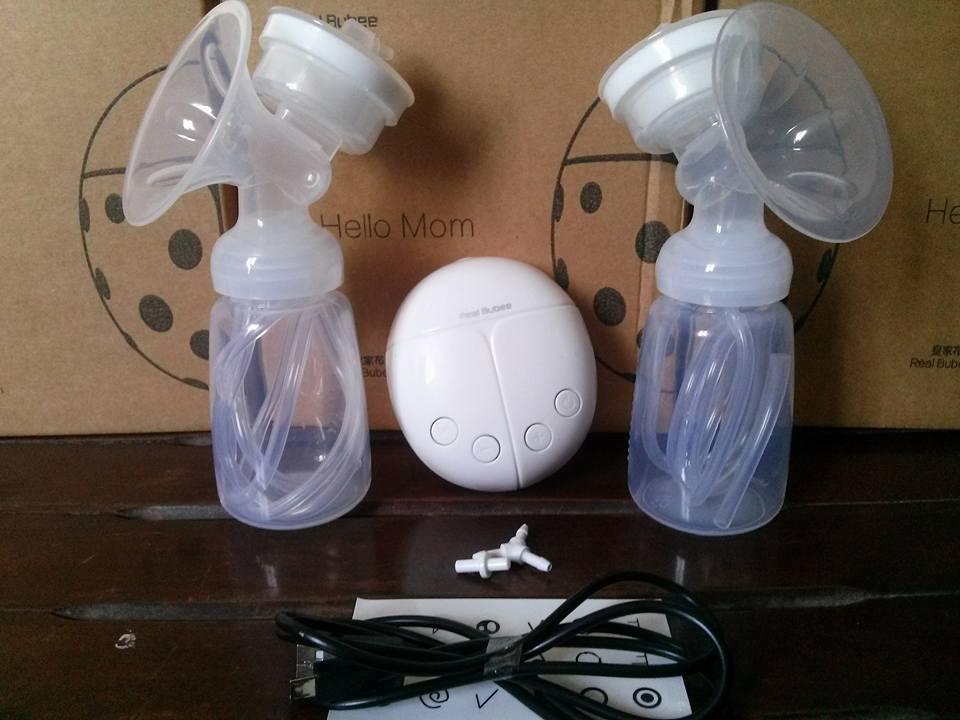 Máy hút sữa điện đôi Real Bubee Nhật Bản