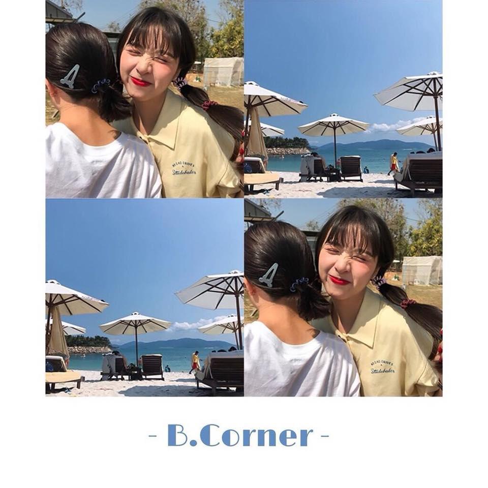 Set 2 chiếc cột tóc lò xo tiện lợi, giao màu đen.