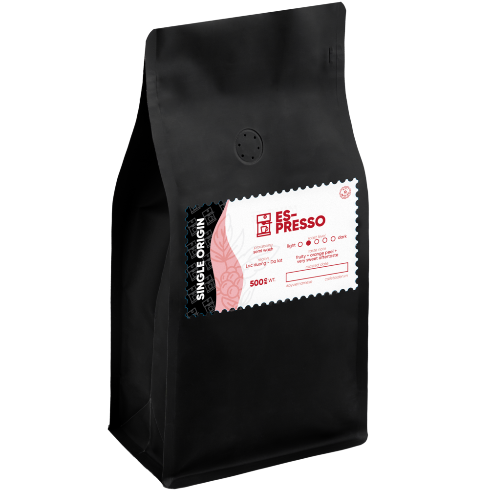 [ CÀ PHÊ HẠT PHA MÁY ] Single Origin - Tỏi Đen Coffee Roastery.