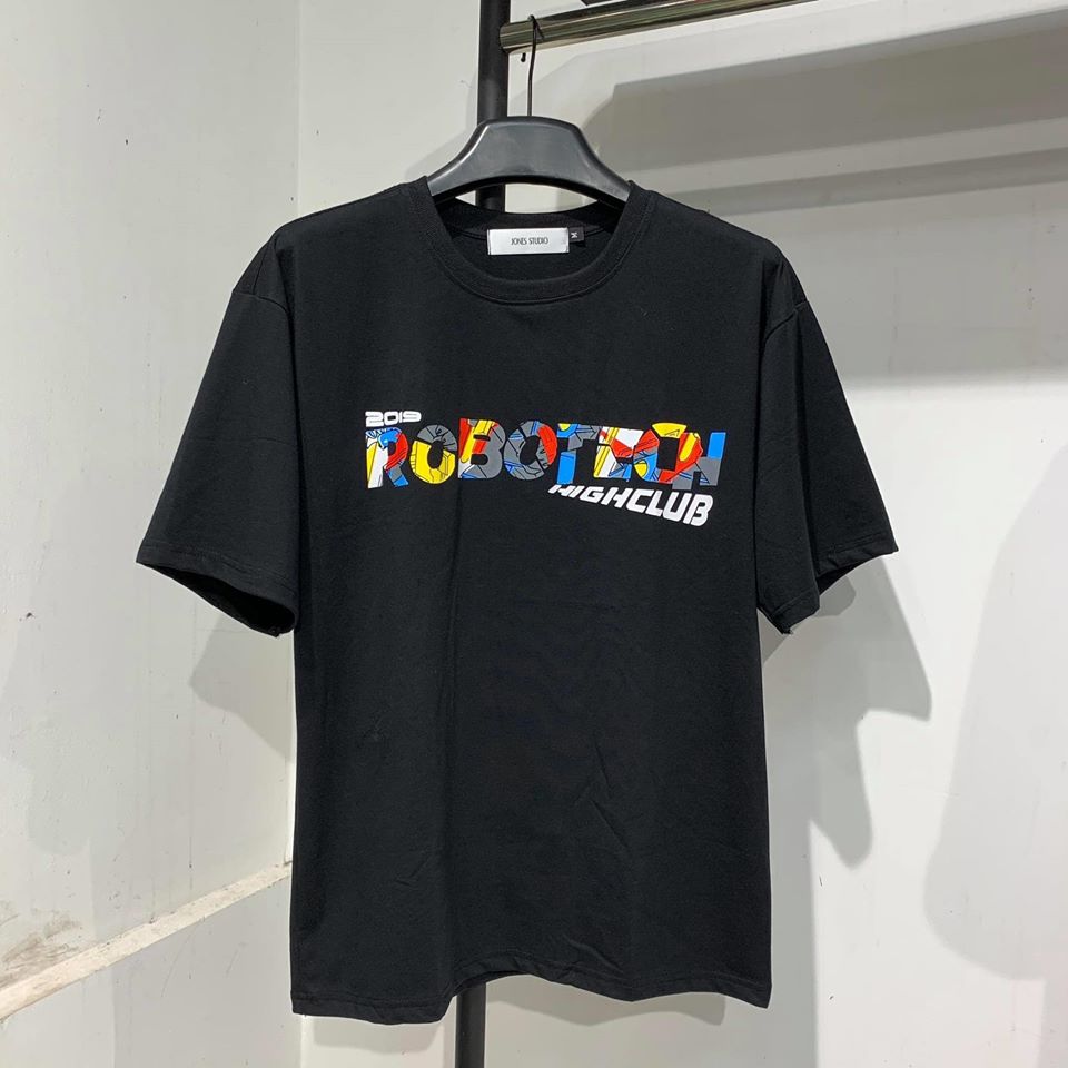 [YoloBoutique] ÁO THUN ROBOTEON UNISEX (ĐEN)