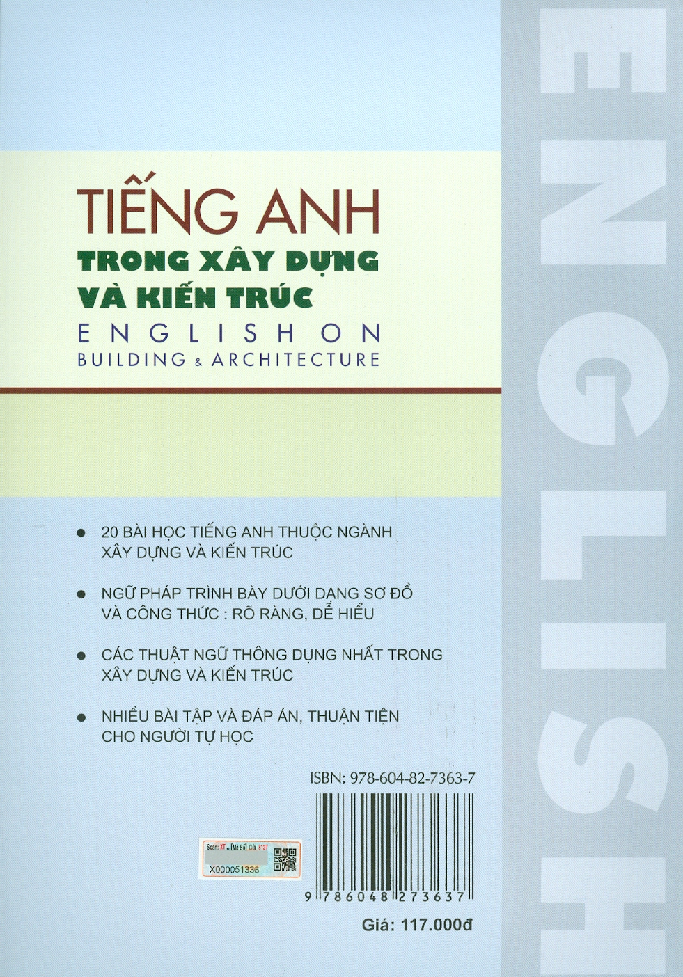 Tiếng Anh Trong Xây Dựng Và Kiến Trúc