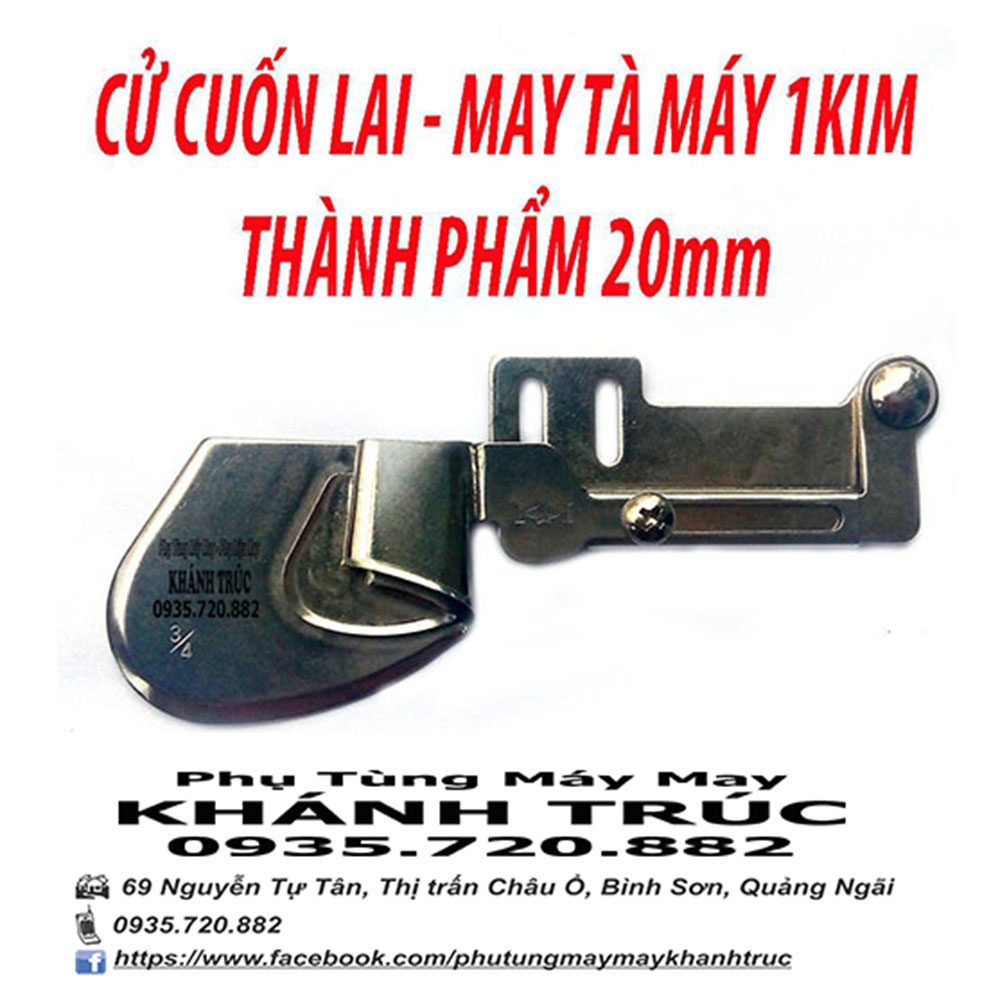 Cử lai 20mm máy may 1kim công nghiệp