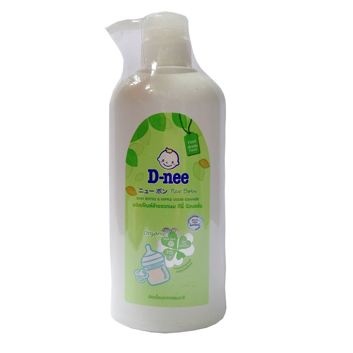Nước rửa bình sữa, nước súc bình và rửa rau củ Dnee 600ml