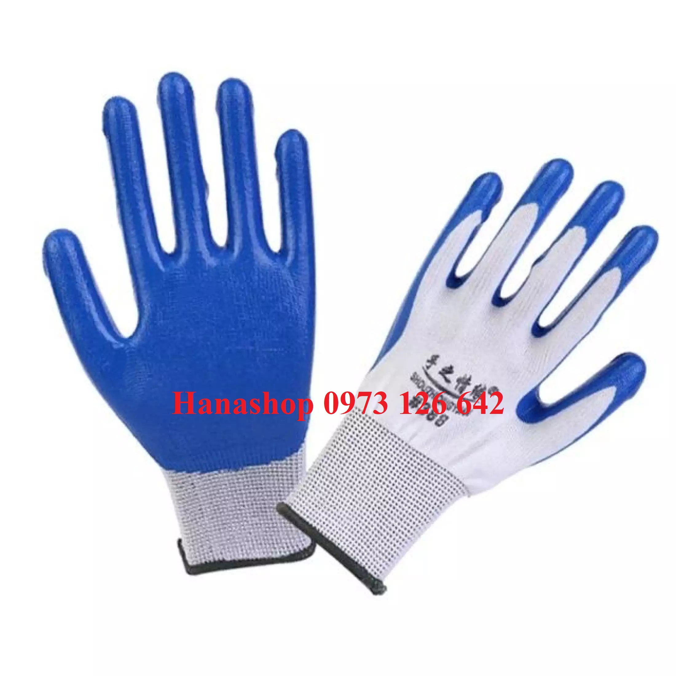 Bịch 12 đôi găng tay cao su da cam dày 1.2kg/bịch, găng tay lao động, găng tay phủ PU, găng tay da cam