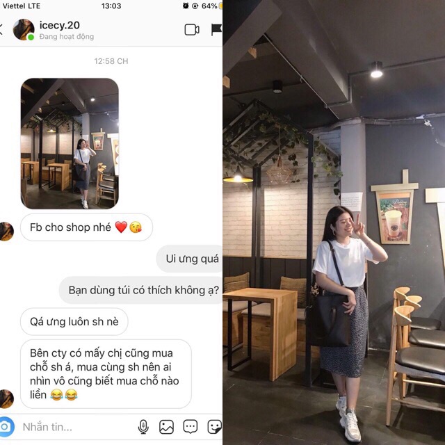 Túi Da Công Sở Vintage
