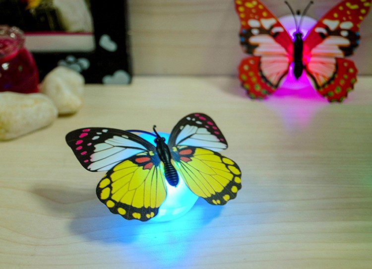 [Hcm]Combo of 5 Butterfly-Shaped Led Wall Lights