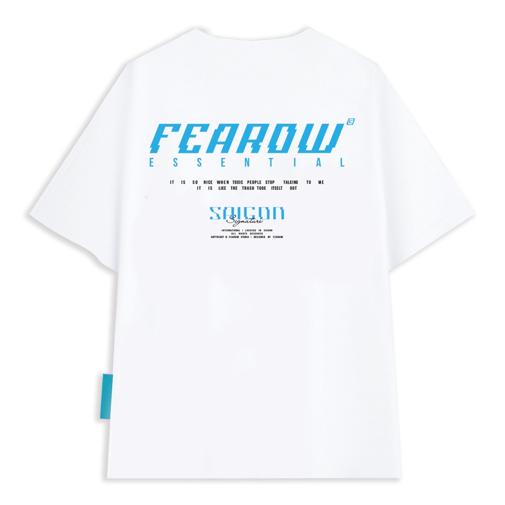 Áo thun Fearow SAIGONESE Tee Trắng - FW123