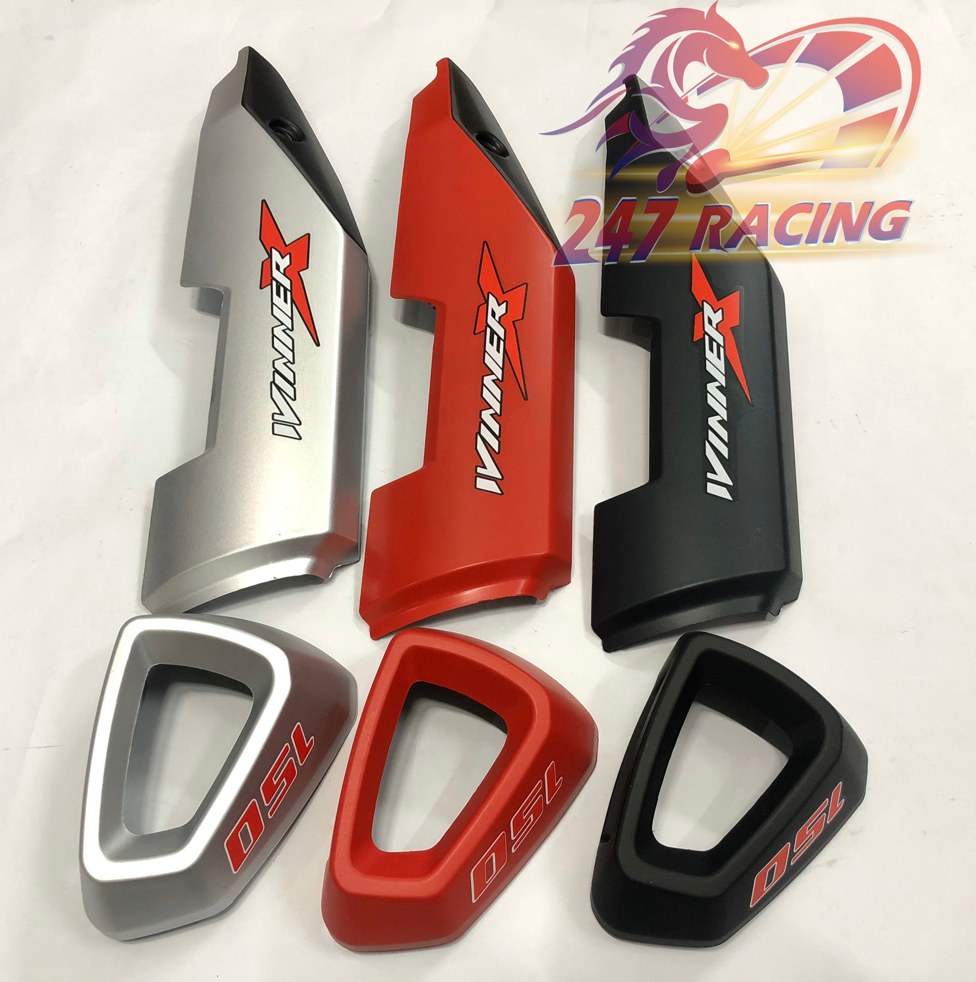 Combo Ốp pô Winner X trang trí siêu đẹp sơn tĩnh điện nhám bền màu theo thời gian
