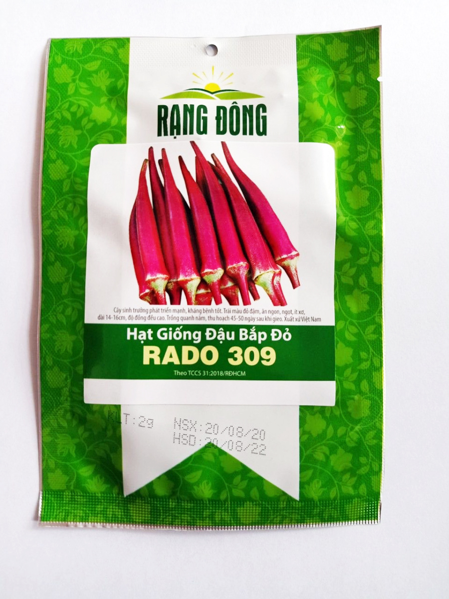 Hạt Giống Đậu Bắp Đỏ Gói 2gr - RADO 309