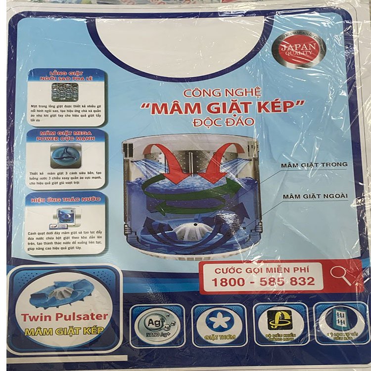 Tem dán máy giặt, Tem máy giặt - Điện Lạnh Thuận Dung