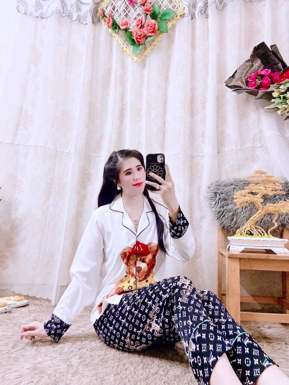 Bộ Đồ Ngủ Pijama Lụa Mango Cao Cấp [HÀNG ĐẸP CHUẨN] [ẢNH THẬT +VIDEO]