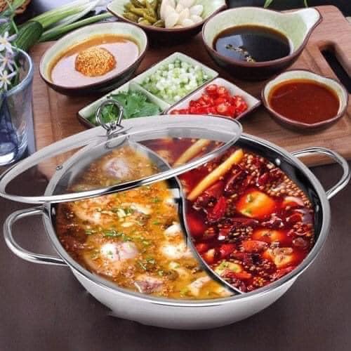 Nồi lẩu 2 ngăn