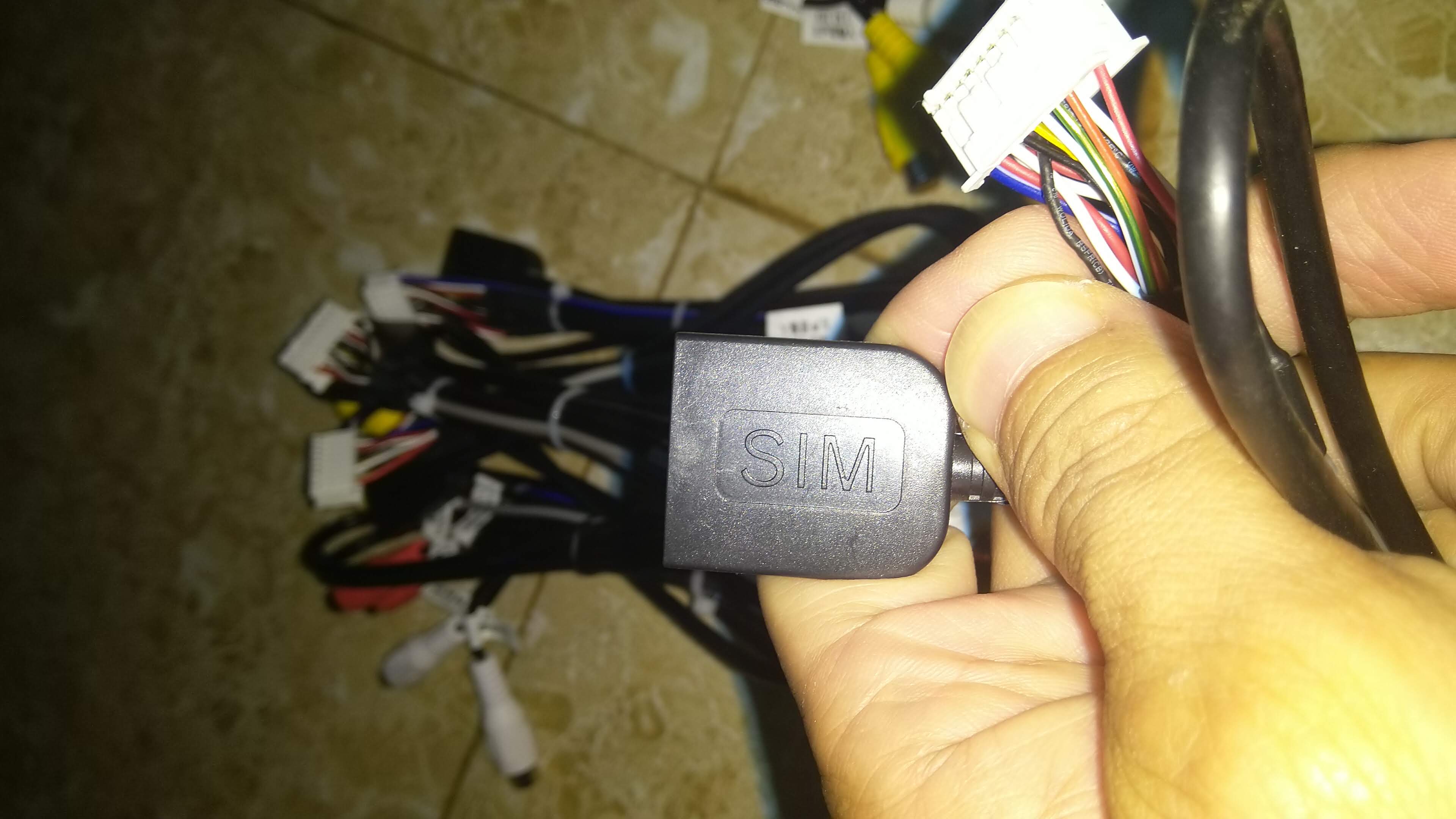 Dây cắm Sim cho màn hình android ô tô