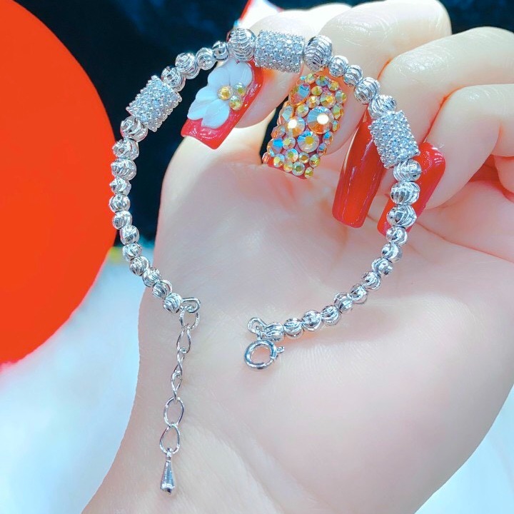 [HCM][KHUYẾN MÃI LỚN] [Vòng Tay Bi Thanh Châu Dễ Thương] HL21206 - Mạ Vàng 18k Đá Cao Cấp Sáng Như Vàng Thật Giống Thật 99% Cam Kết Không Đen Không Ngứa Chất Liệu Bạc Pha Hợp Kim Cao Cấp