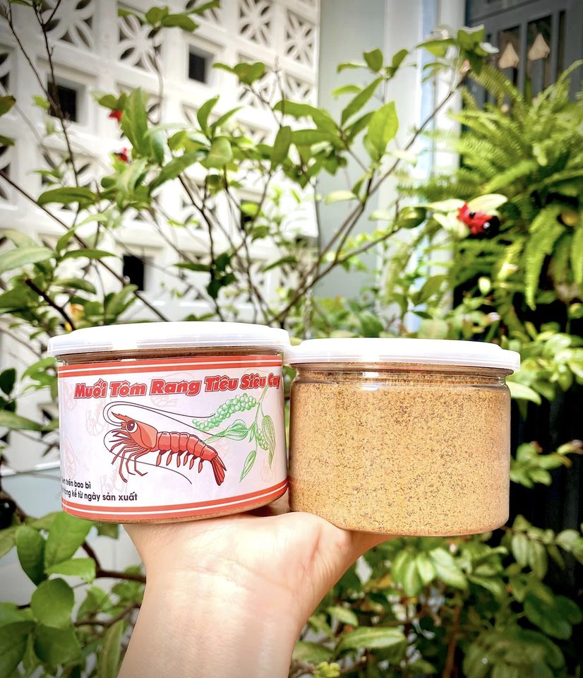 Muối Tôm Rang Tiêu Siêu Cay 250G