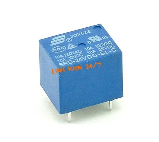 RELAY 24V 5 CHÂN SRD-24VDC-SL-C (5 cái)