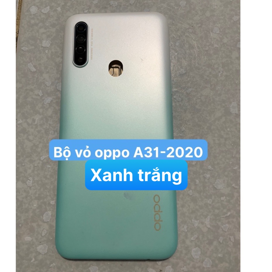 bộ vỏ oppo A31 2020 ZIN MỚI (KÍNH CAM,LƯNG,PHÍM BẤM,SƯỜN)