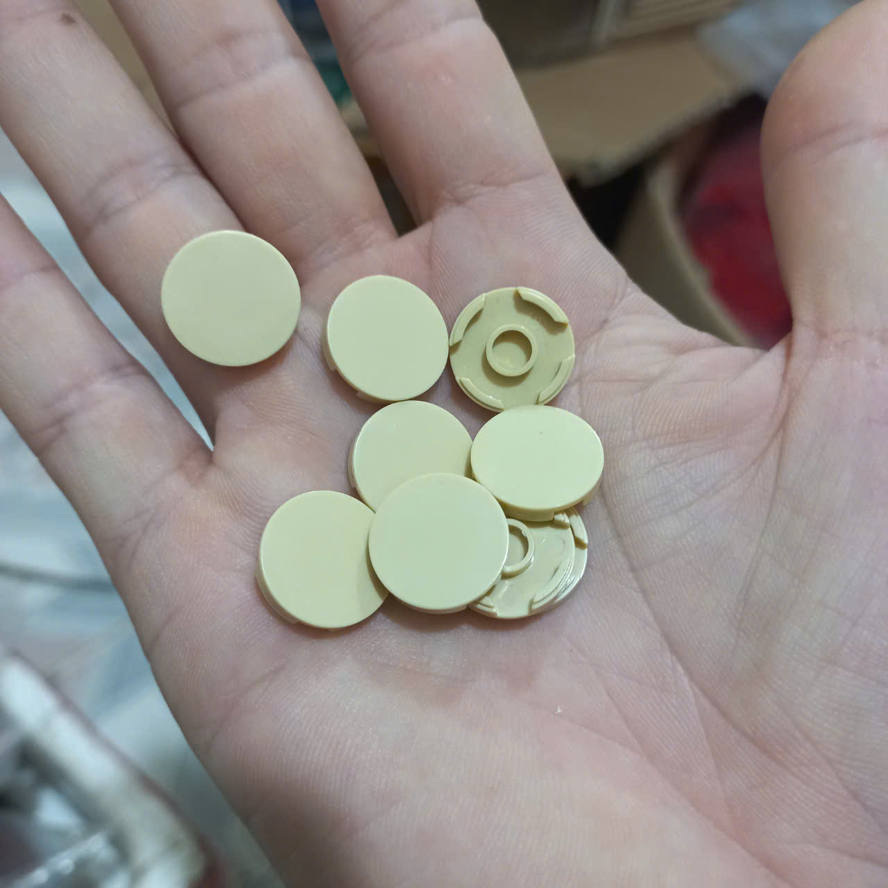 COMBO 20 Gạch Trơn Tròn 2x2 NO.028 - Phụ Kiện MOC