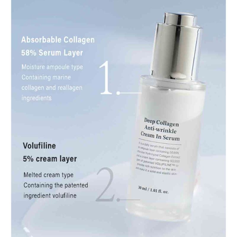 Serum chống nhăn Deep Collagen Anti Wrinkle 30ml