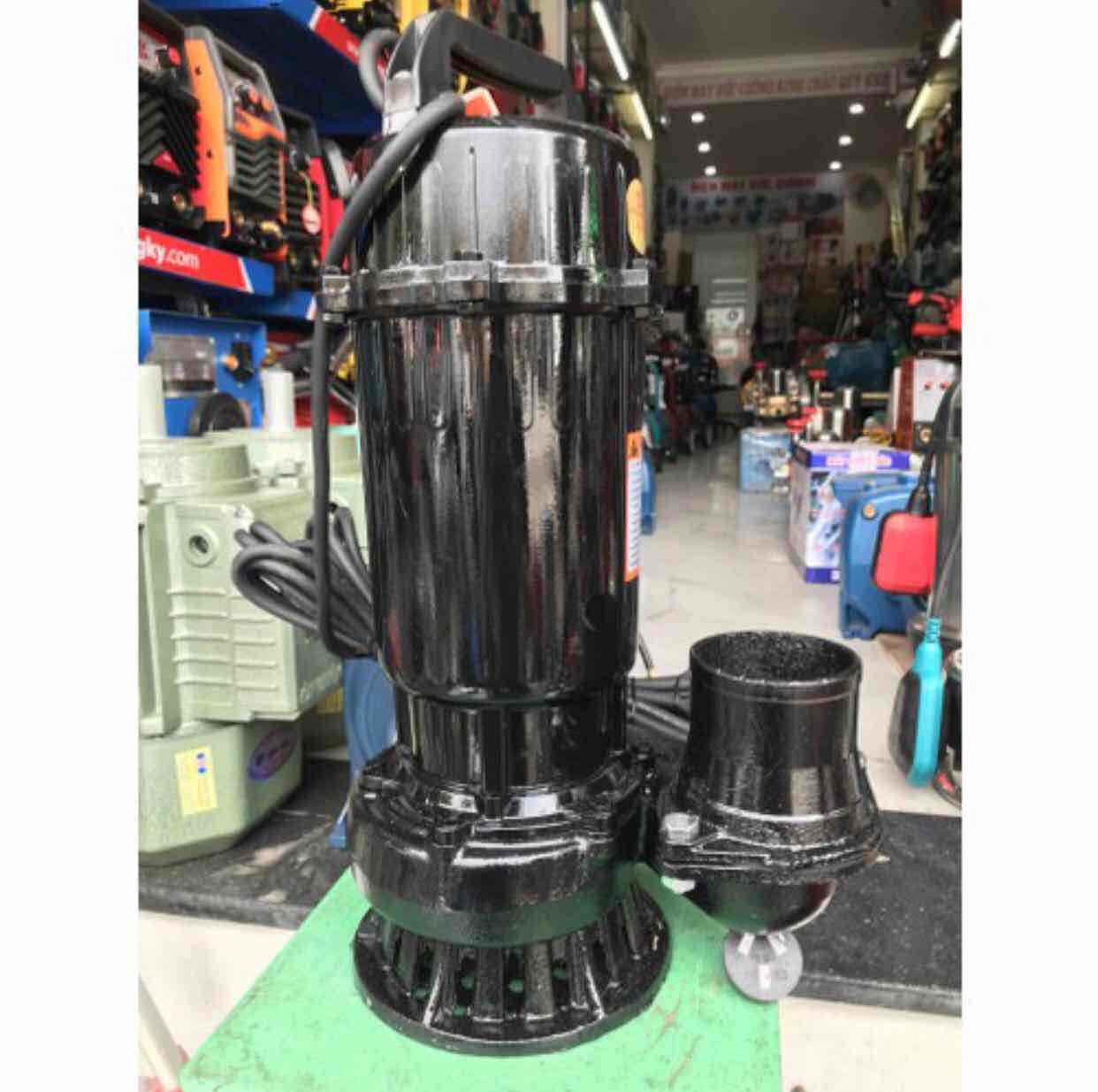Máy bơm - bơm thả chìm hút bùn1500w máy bơm chìm - huy việt 1500