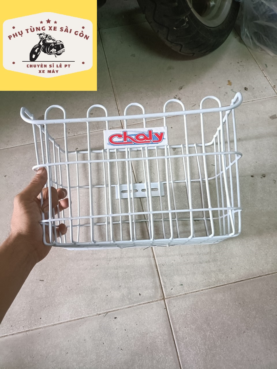 Rổ trước cho xe Chaly