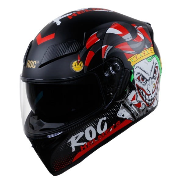 [ Tặng găng 100k] Nón bảo hiểm fullface ROC 05 2 kính tem Joker