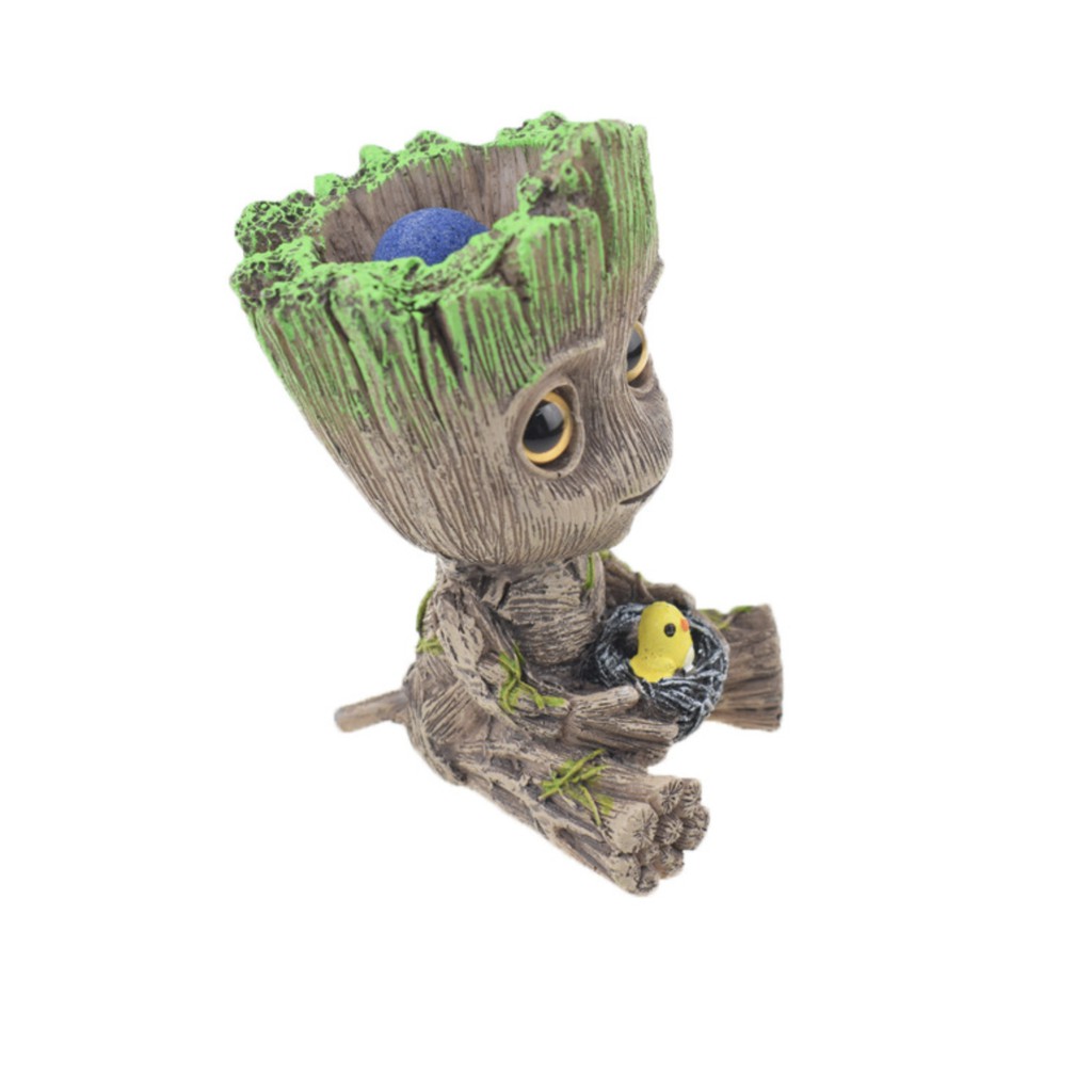 Tượng người cây Groot Avenger đá sủi oxy