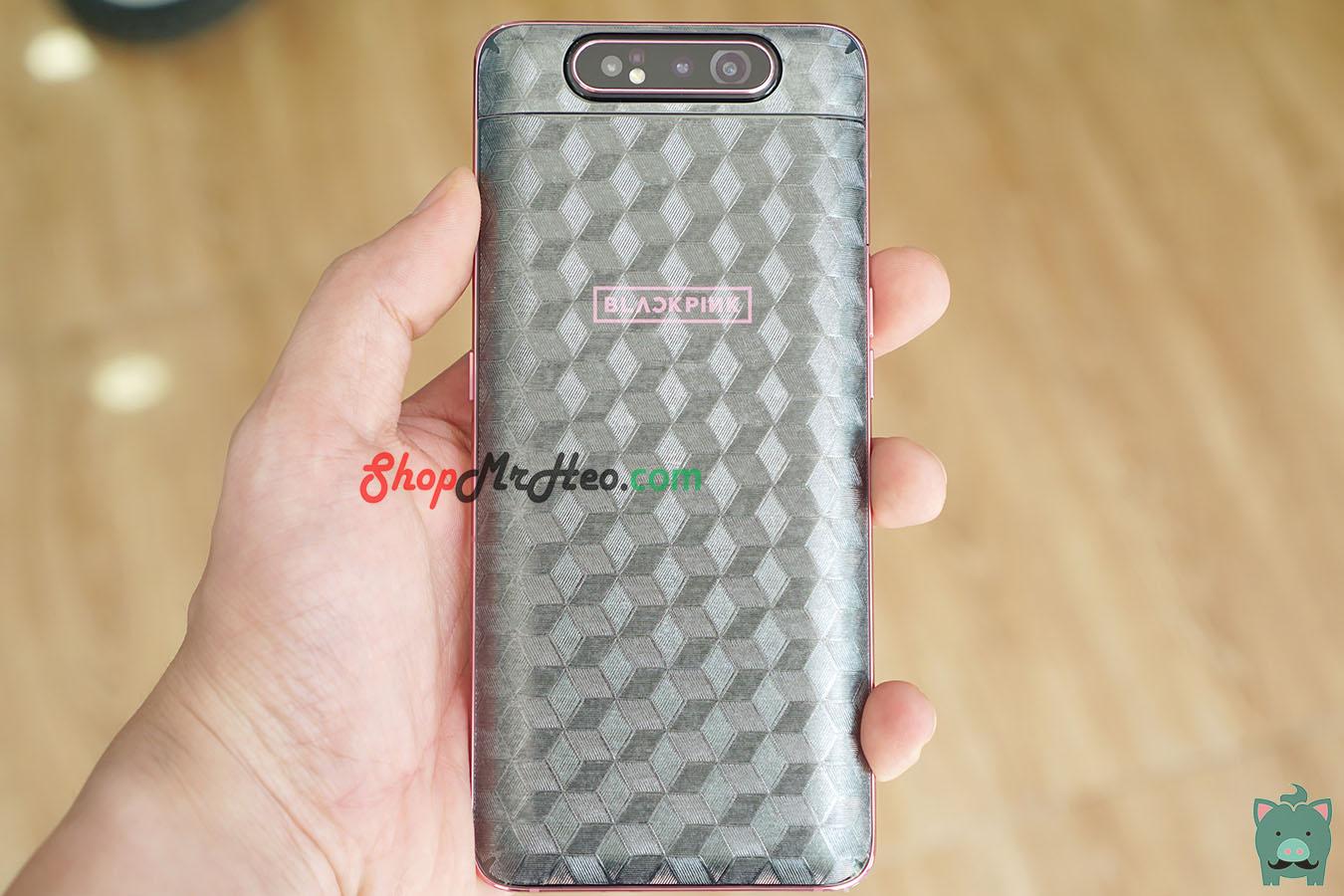 [HCM]Bộ 3 Skin Dán Mặt Sau Lưng Vân 3D Carbon Samsung Galaxy A80