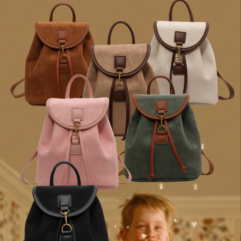 Chihagi Velvet Backpack - Balo Da Lộn Chihagi ( Ouithebrand )