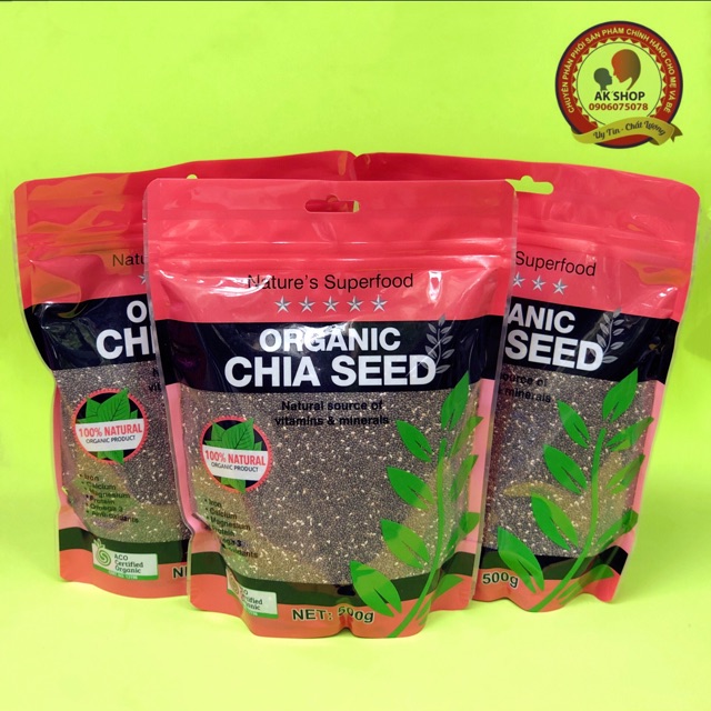 Hạt Chia Organic Nature’S Superfood Hàng  Úc
