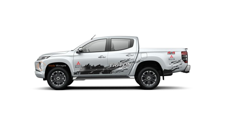 Decal - Tem xe Triton 4x4 2016 - 2019