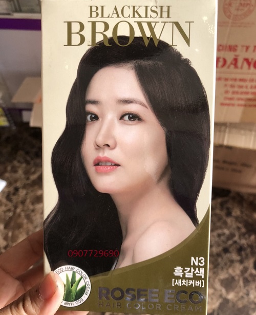 THUỐC NHUỘM TÓC ORGANIC ROSEE ECO Hàn quốc