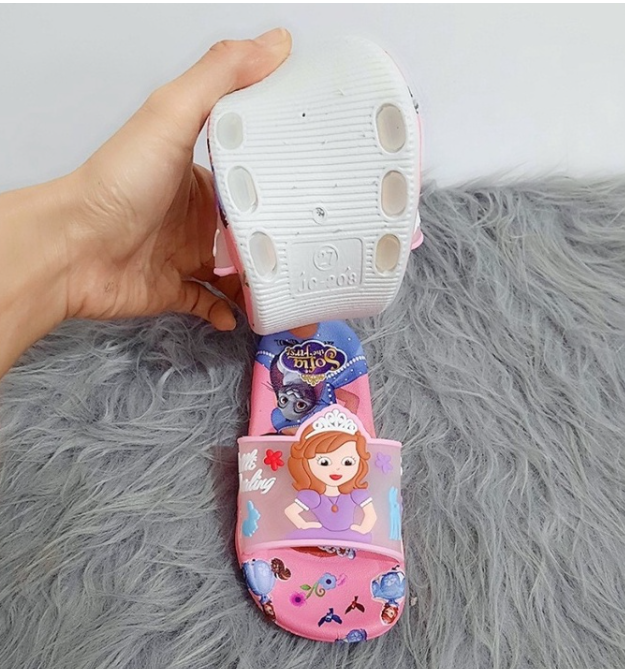 DÉP LÊ CÔNG CHÚA ELSA 3D BÉ GÁI