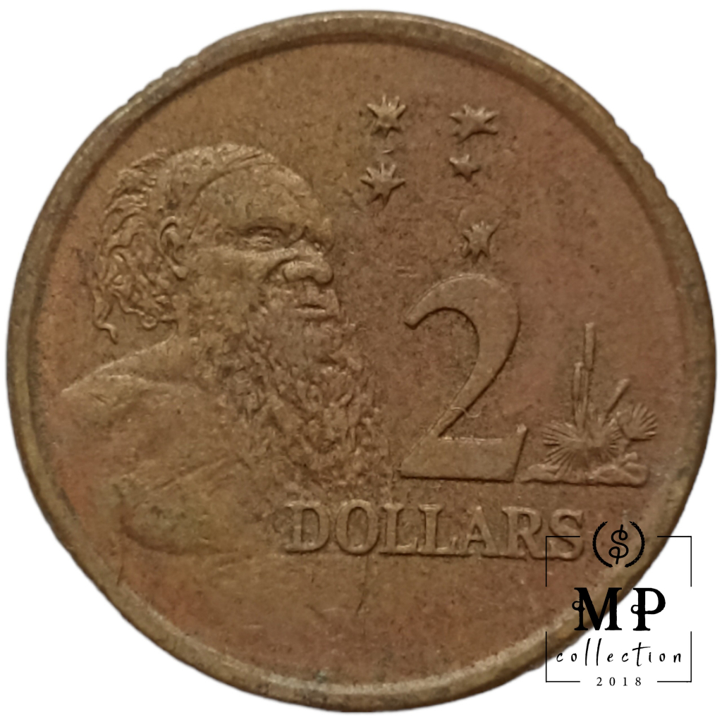 Đồng xu Australia 2 Dollars 1999-2019