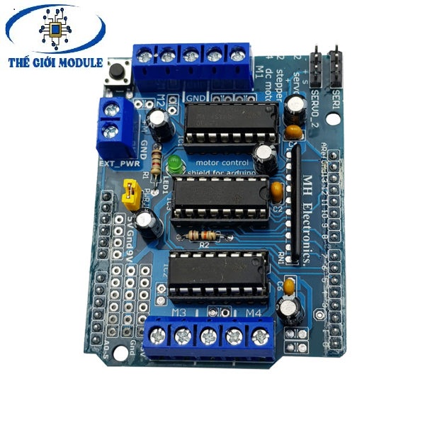 Shield L293D motor arduino