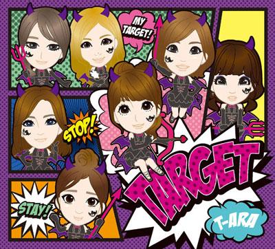 Album CD + DVD: T-ARA - Target (Phiên bản Nhật Bản)