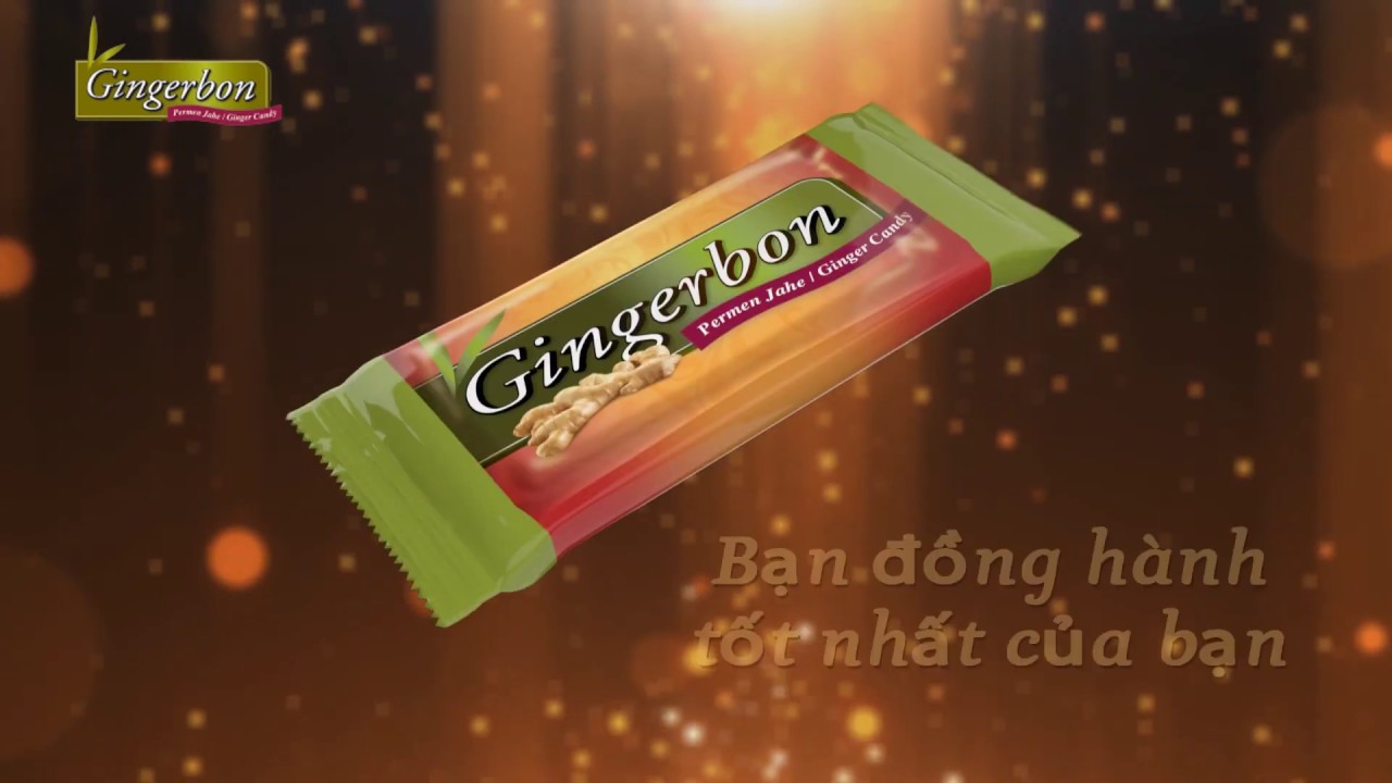 Kẹo gừng dẻo Gingerbon - INDONESIA ( gói 125g)